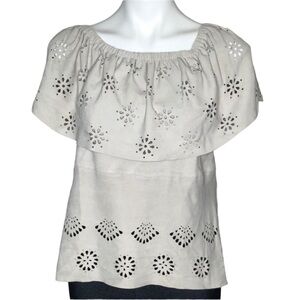 AS by DF leather top with cutouts small